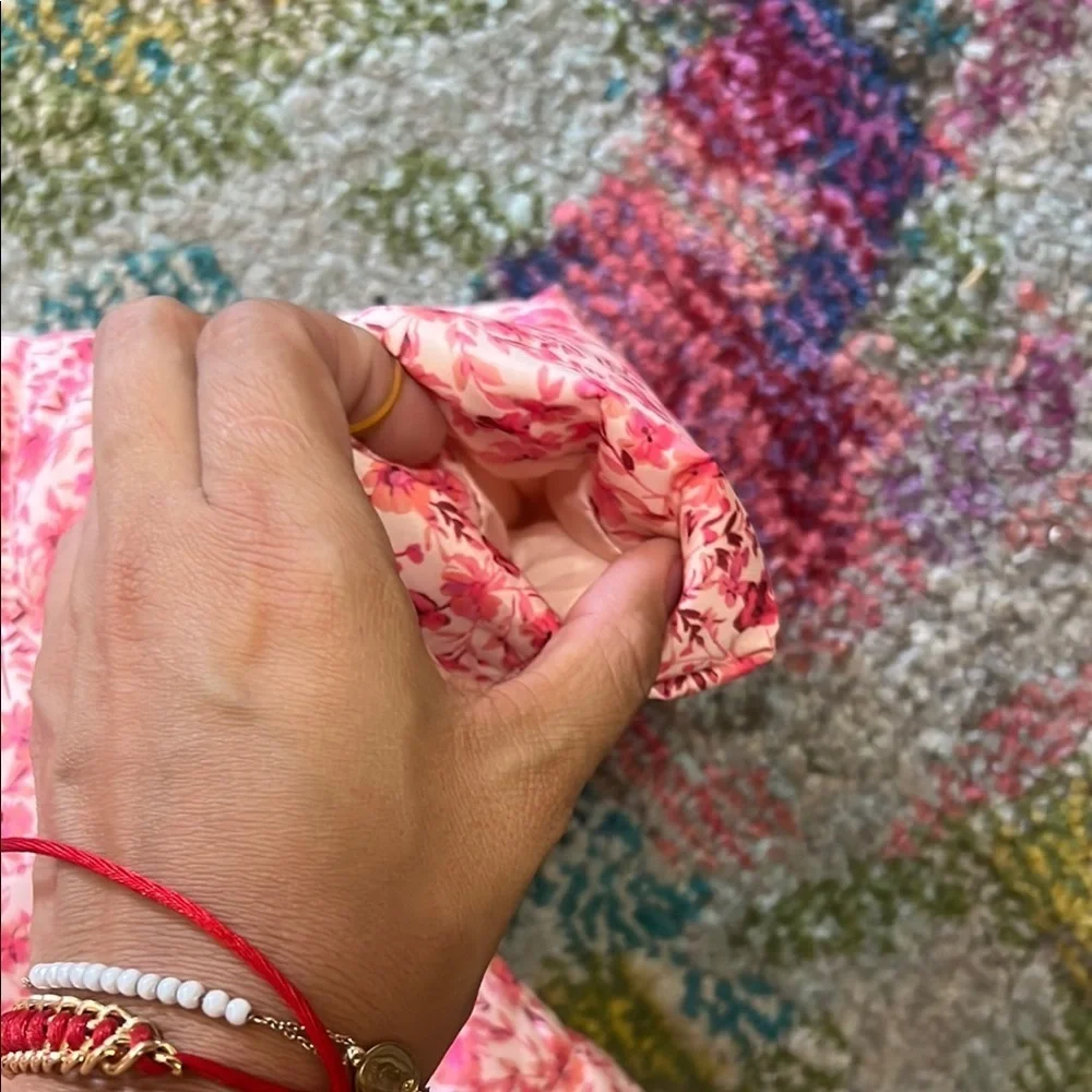 Old Navy Pink Floral Baby Jacket